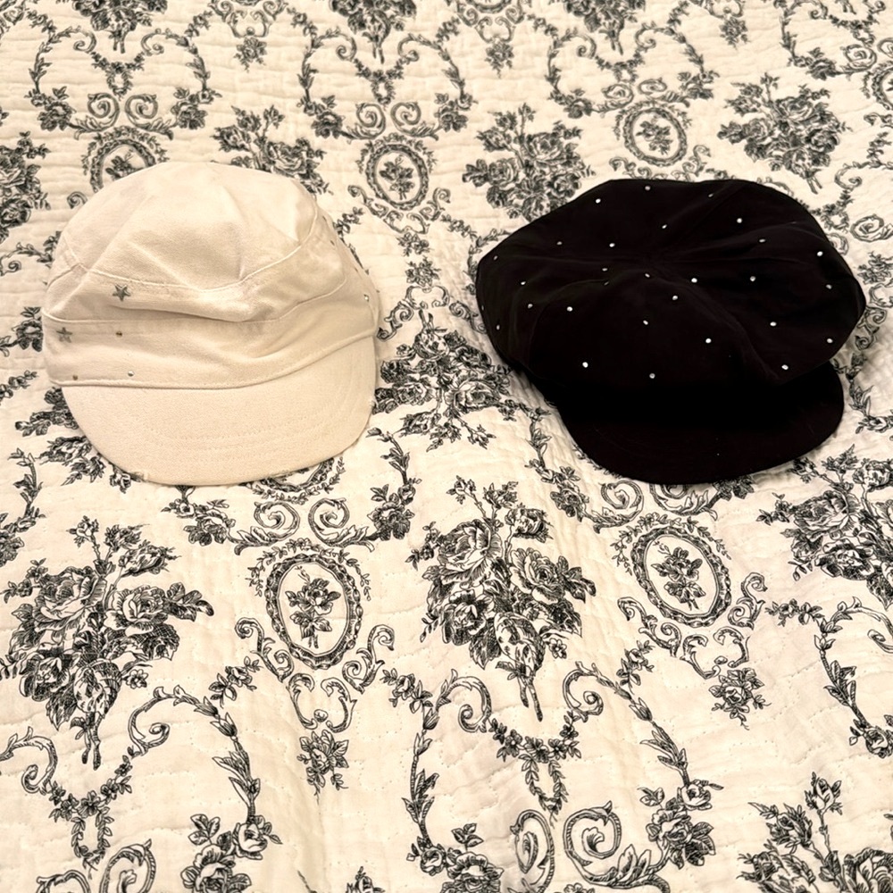 Lot of 2 Girls Hats